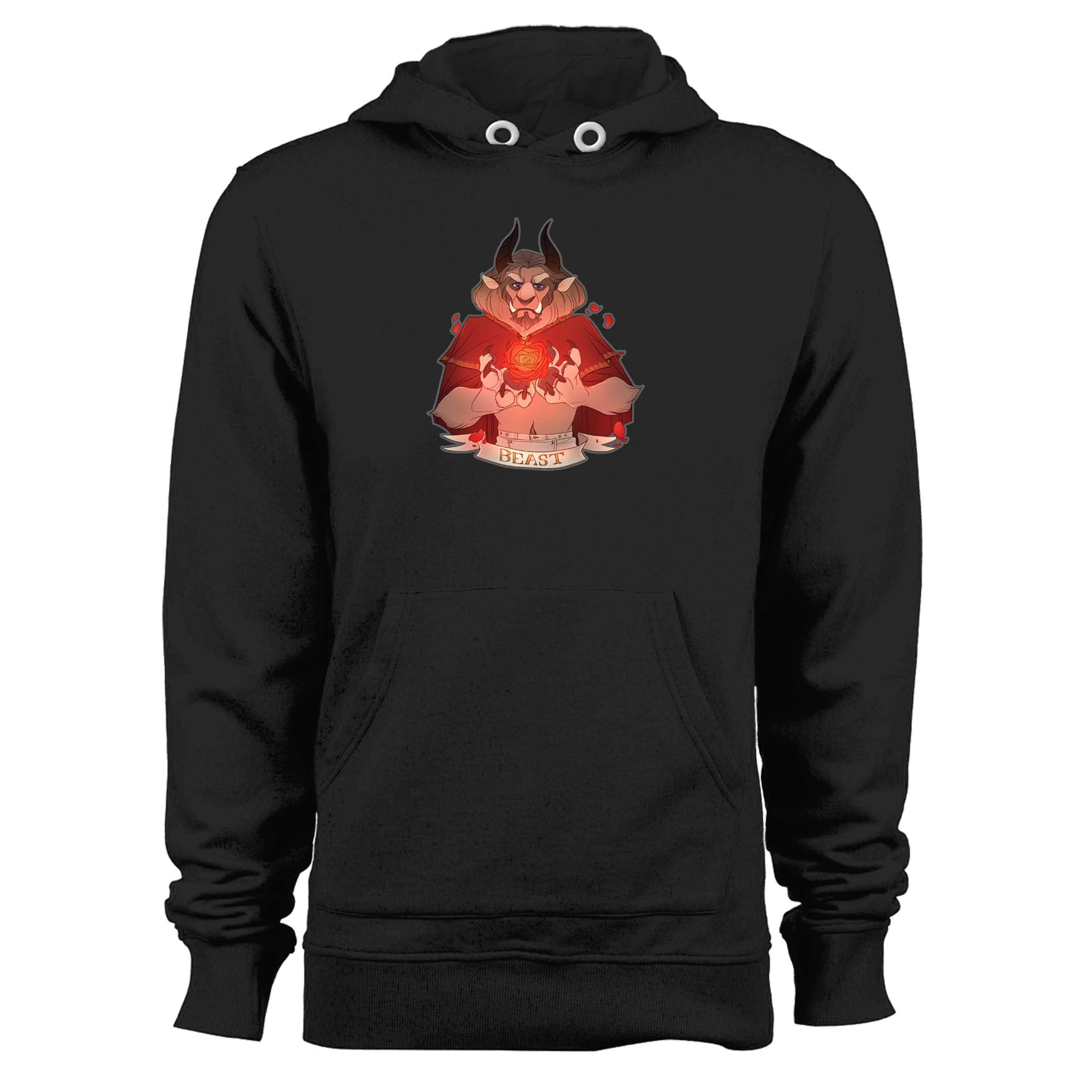 beast magic flower Unisex Hoodie