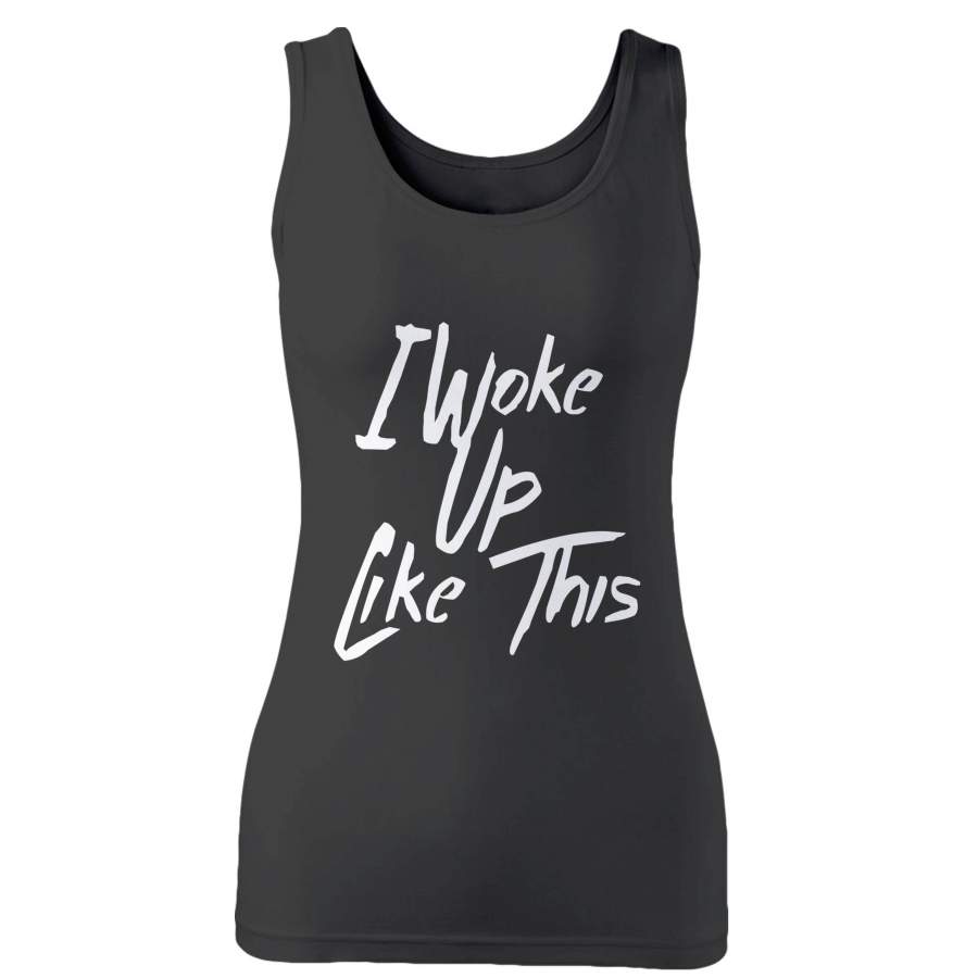 I Woke Up Like This Black Woman’s Tank Top