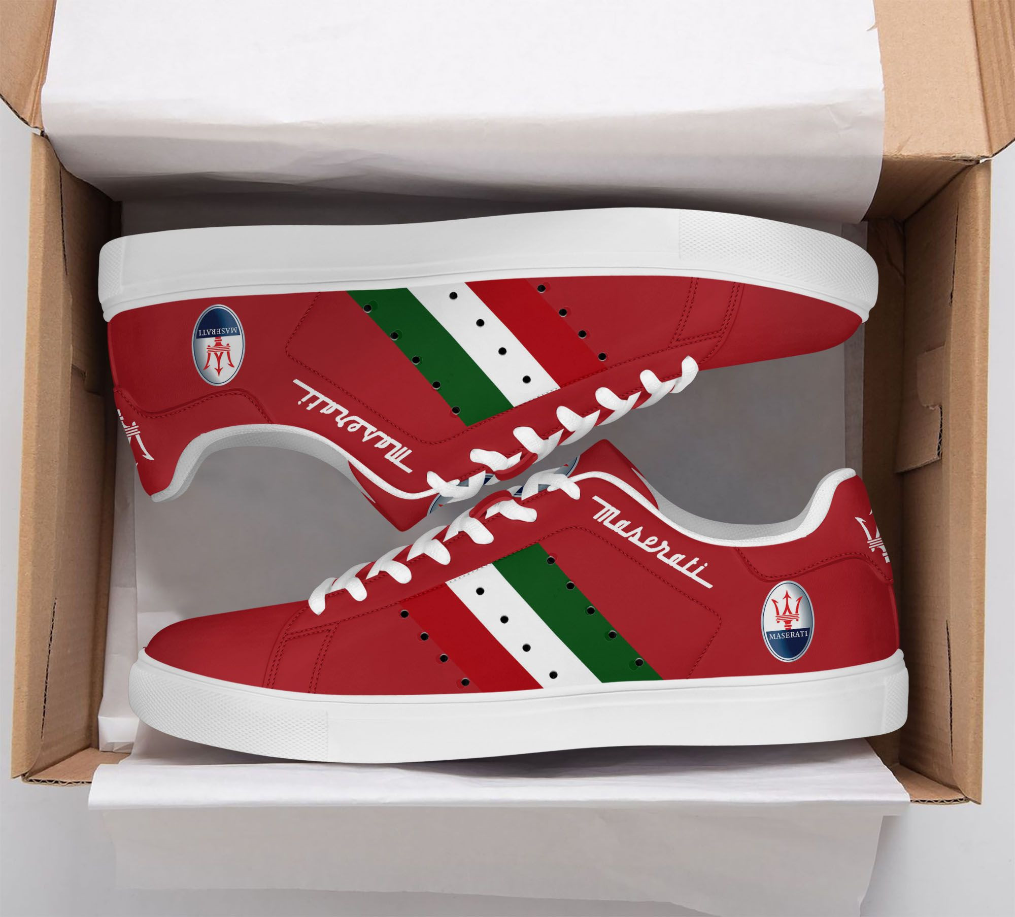 Maserati Sneaker Shoes Ver 3 (Red)