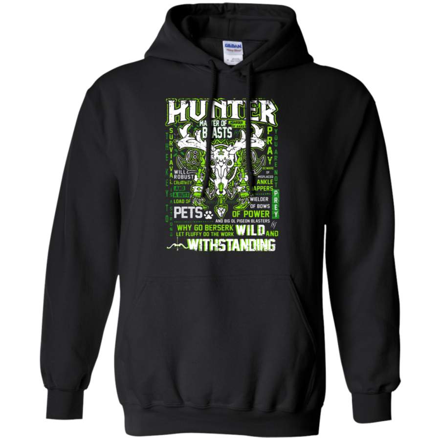 AGR World of Warcraft Hunter Master Of Beasts Wild And Withstanding Hoodie