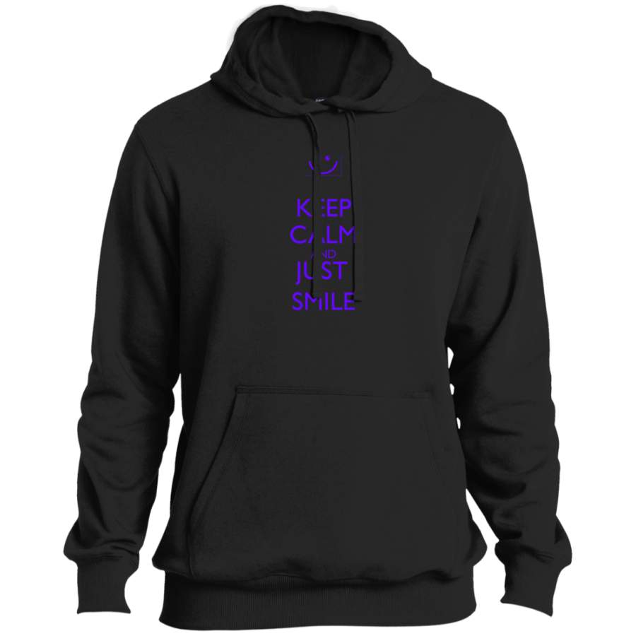 AGR Keep Calm and Just Smile More Hoodie Shirt