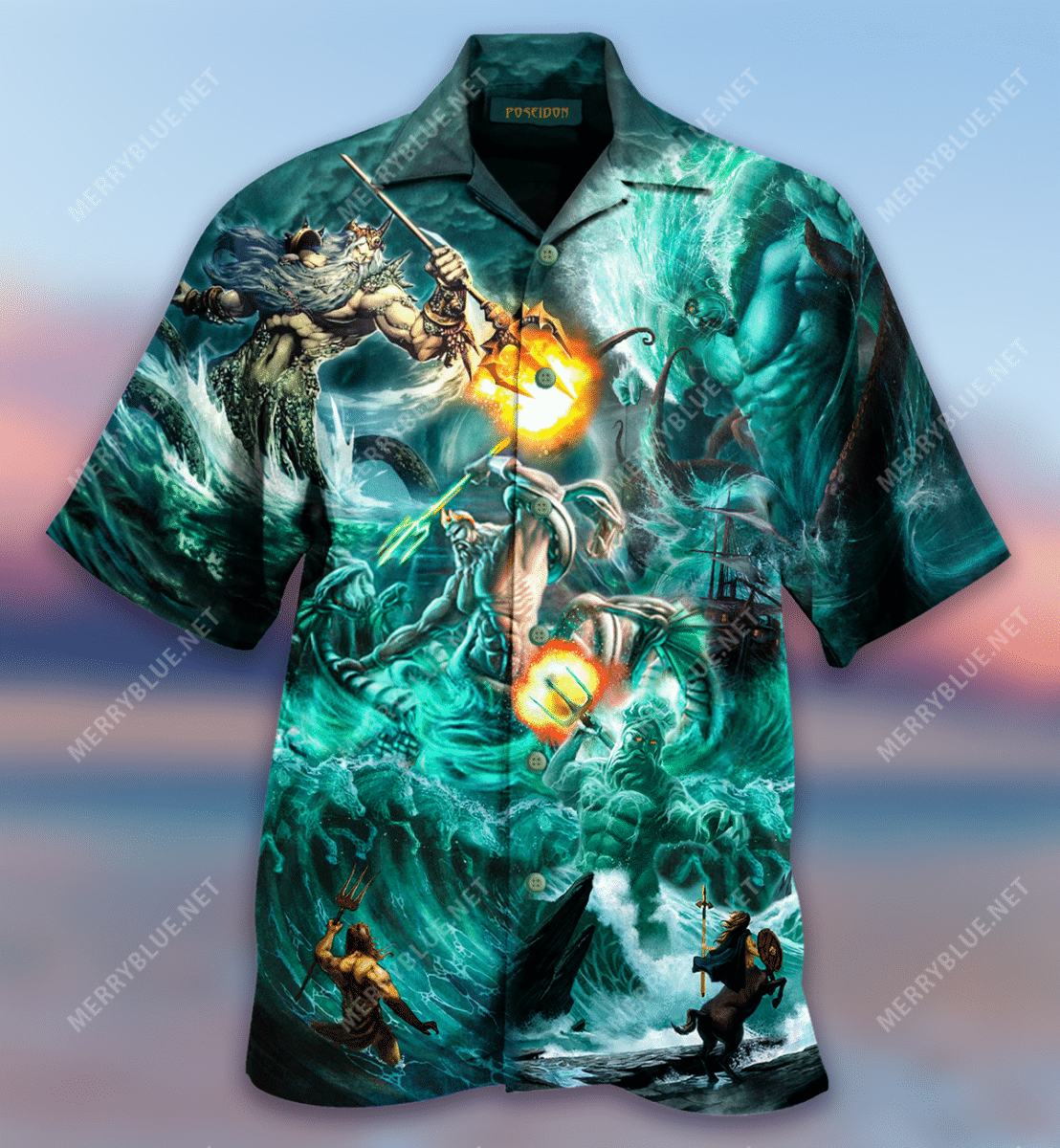 Shop from 1000 unique Poseidon The God of Seas Hawaiian Shirt – ushawaiian