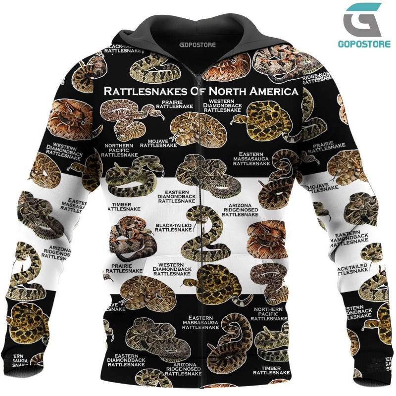 Animal Rattlesnake Y1024 Hoodie