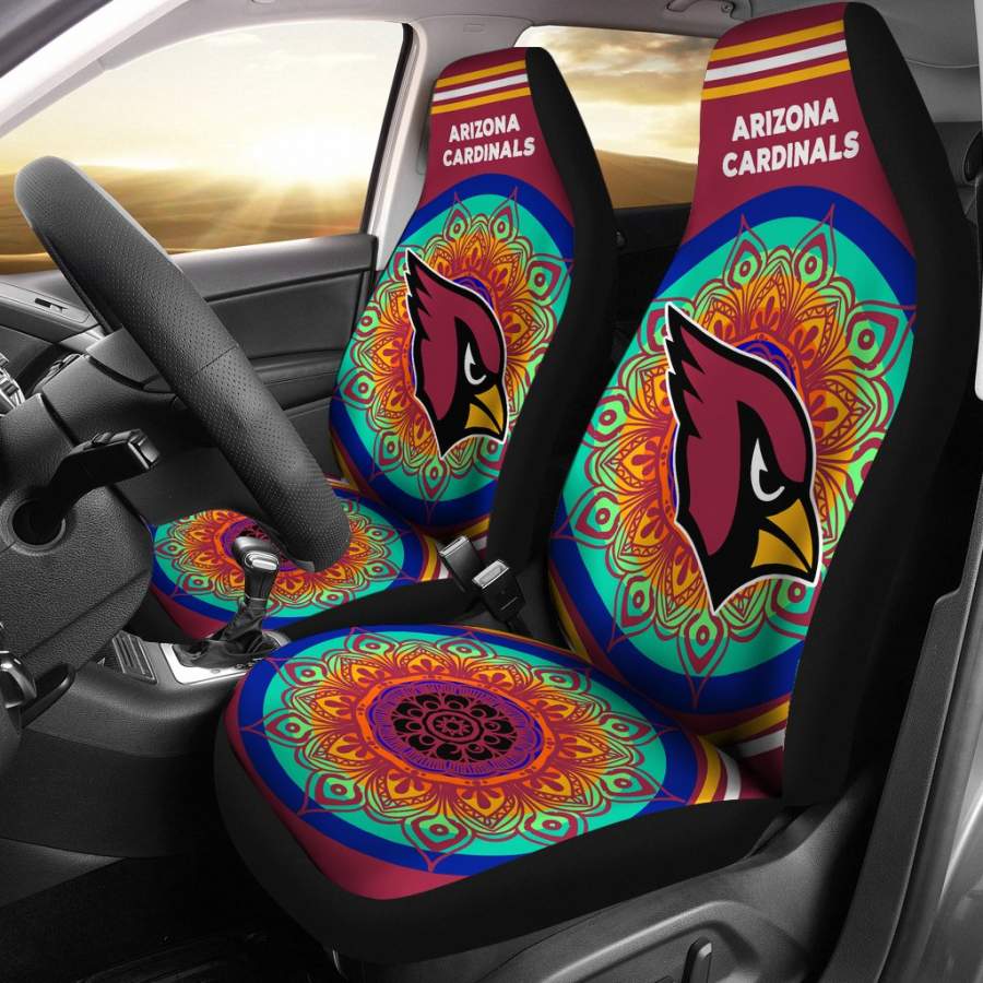 Unique Magical And Vibrant Arizona Cardinals Car Seat Covers