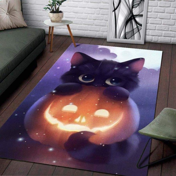 Halloween Cat Rug RCDD81F22623