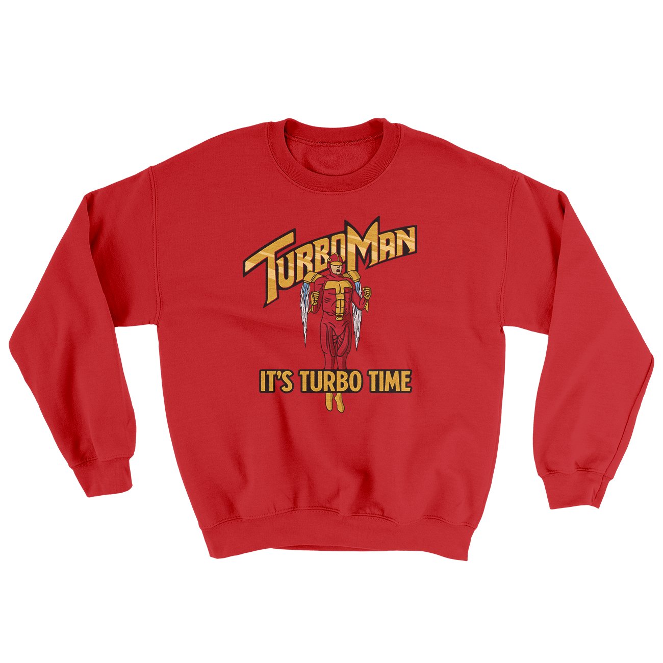 Turbo Man Ugly Sweater