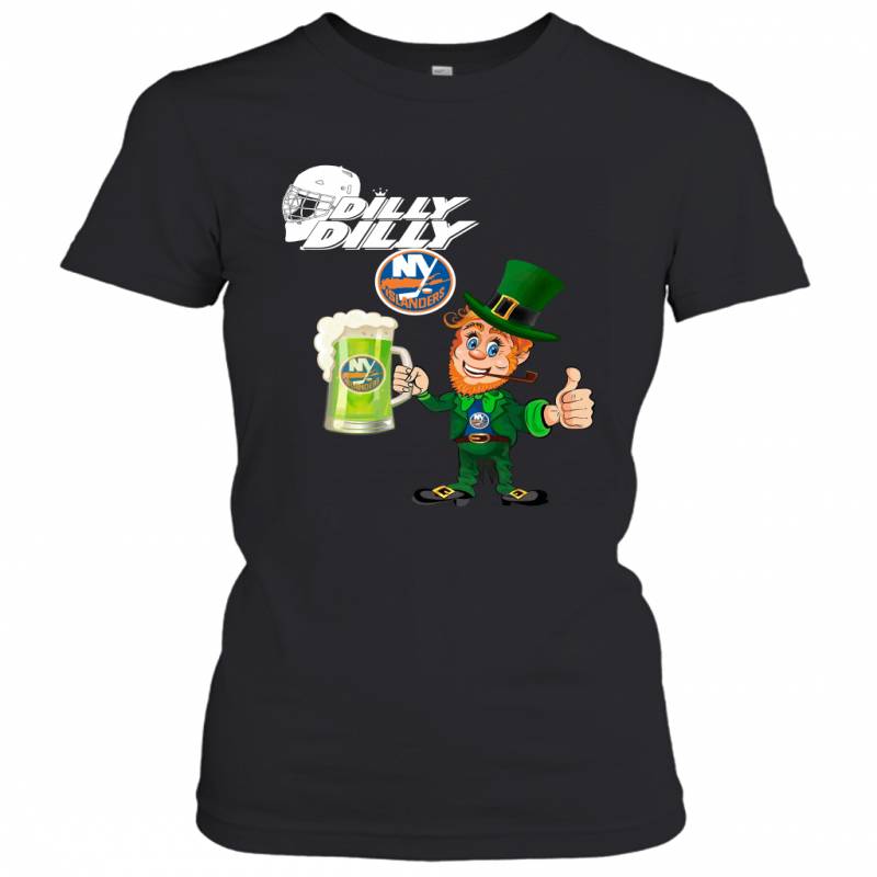 New York Islanders Dilly Dilly Saint Patrick Day Women’s T-Shirt