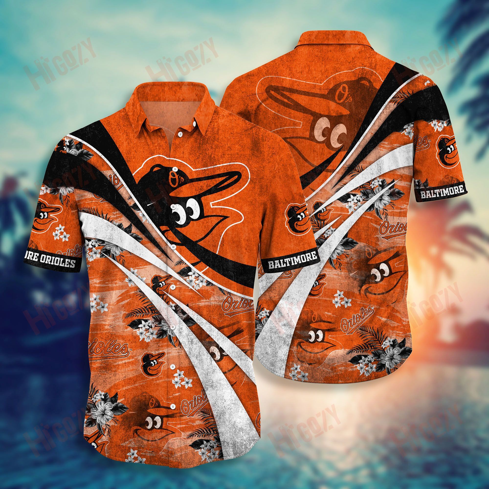 Baltimore Orioles Hawaiian Style Shirt Trending Ha79536