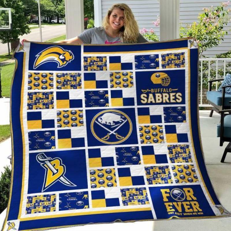 Buffalo Sabres Quilt Blanket 03