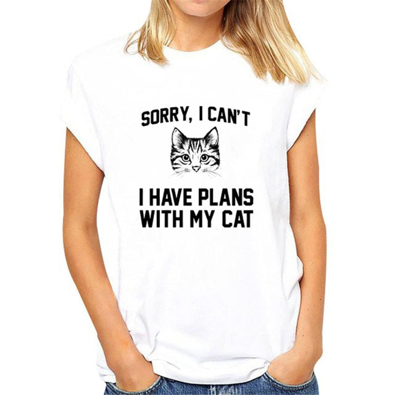 Funny Cat T-Shirt - ReadingLLC