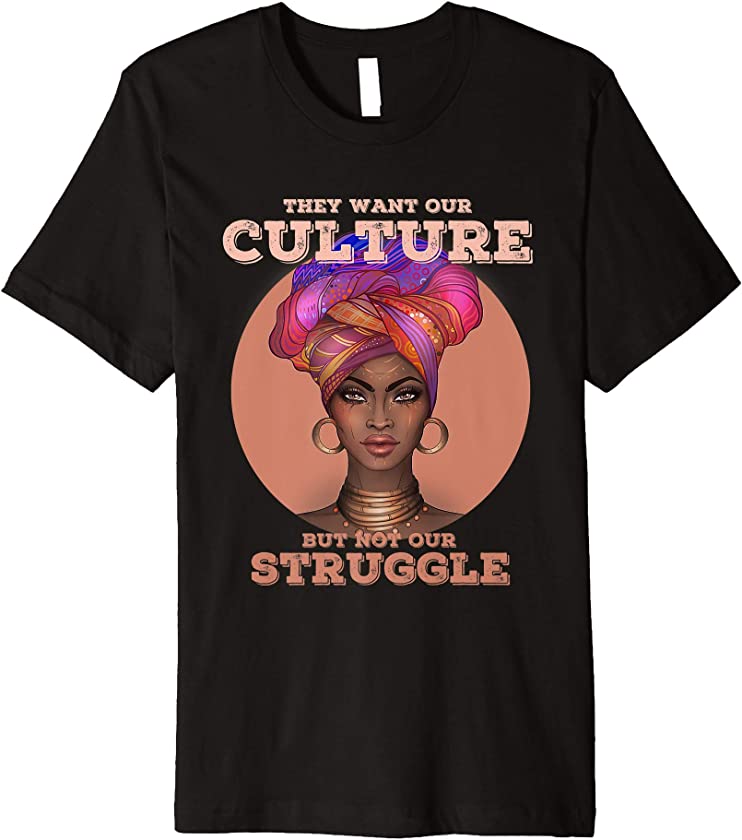 African American t shirts for women Black History Culture Premium T-Shirt