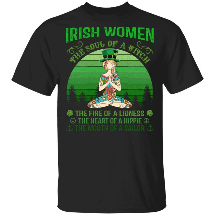 Irish Women The Soul Of A Witch shirts funny St Patricks Day