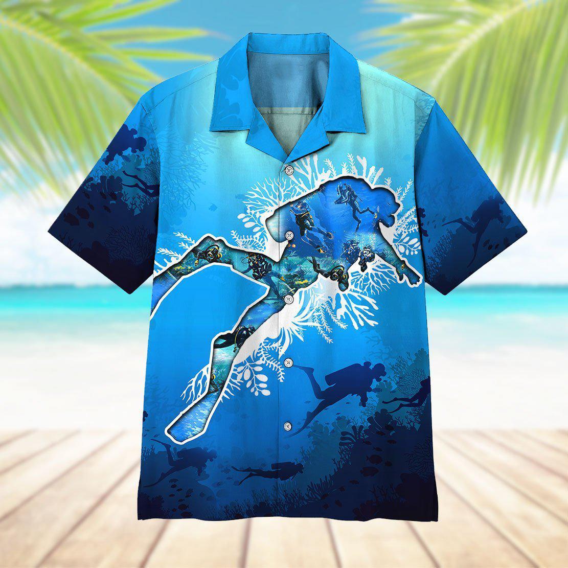 Scuba Diving Hawaii Shirt For Men Women Ha69320