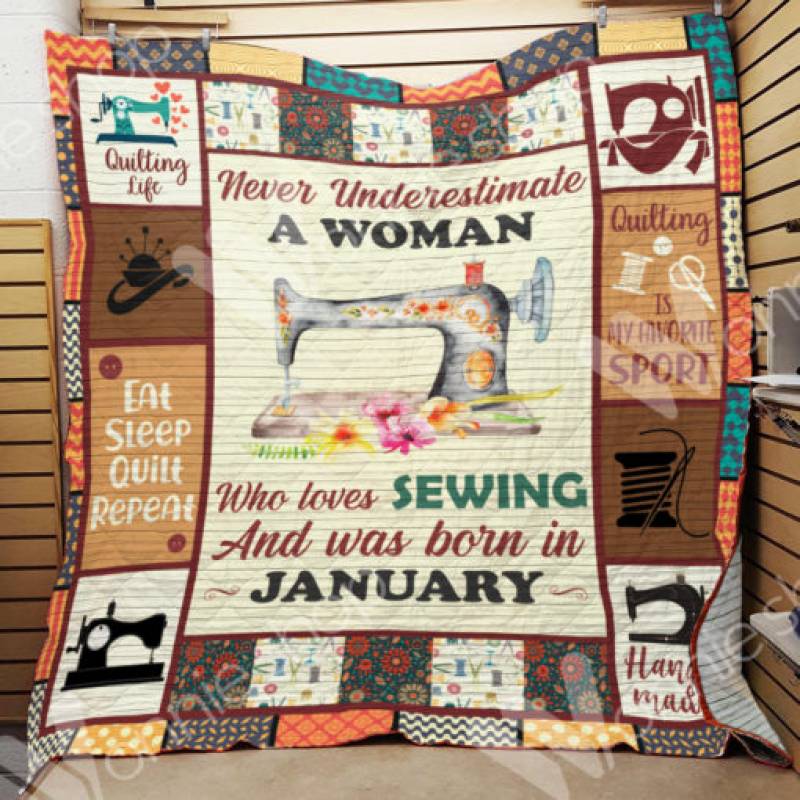 January Woman Quilting Blanket DCB1901 69O59