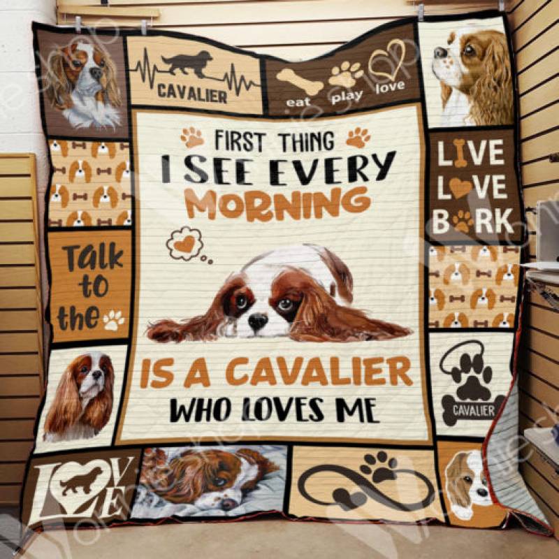 Cavalier King Charles Spaniel Dog Blanket NOV29001 90O47