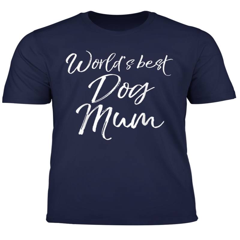 World S Best Dog Mum Shirt For Women Cute Pet Mother Puppy