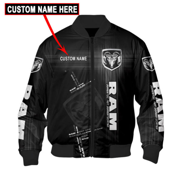 Custom Name Bomber Jacket Dodge, Ram 3D Spring Autumn, Mens Casual Jacket Wv28