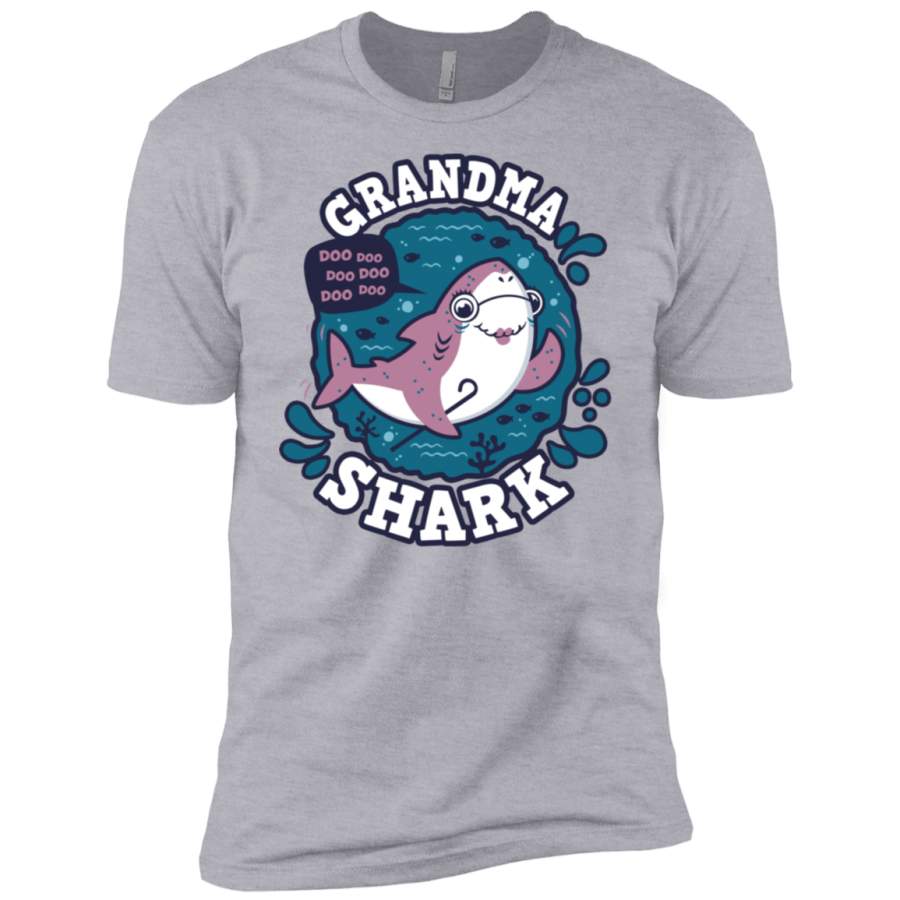 Shark Family trazo – Grandma Men’s Premium T-Shirt