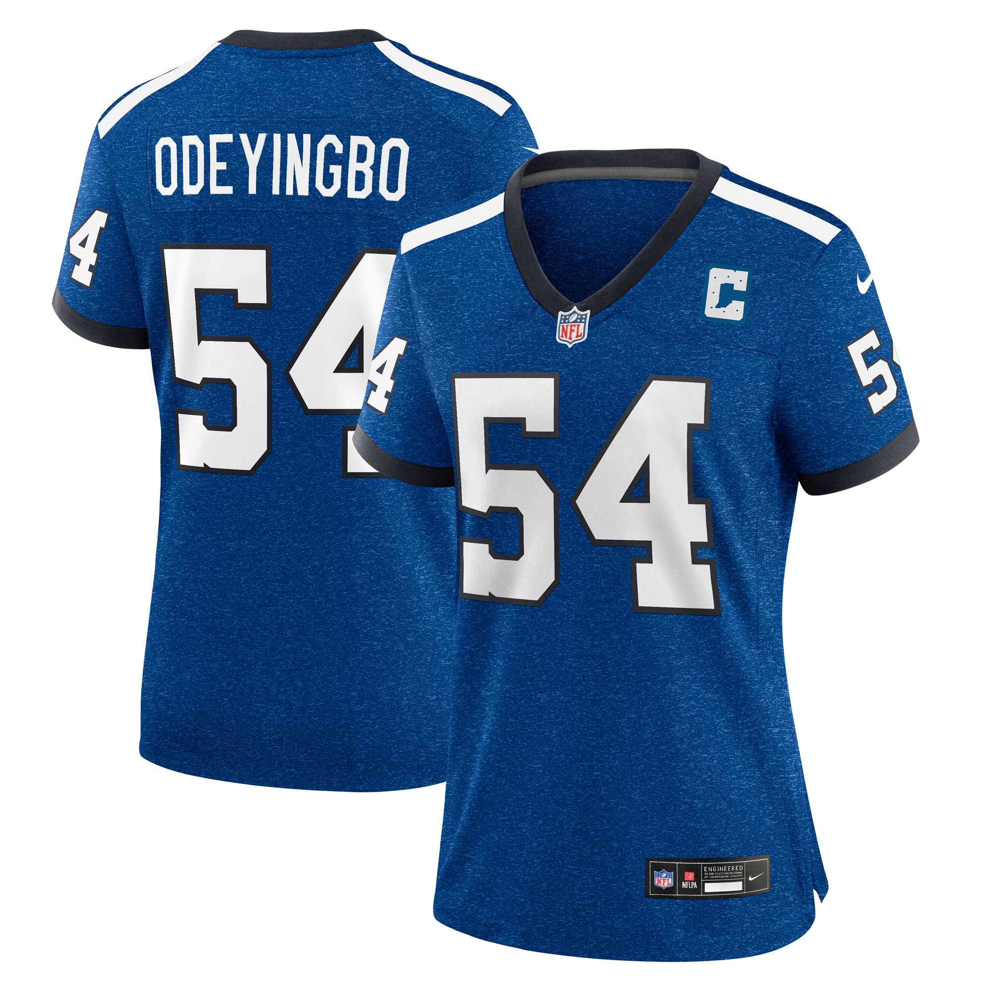 Women’s Indianapolis Colts Dayo Odeyingbo Royal Indiana Nights Alternate Game Jersey