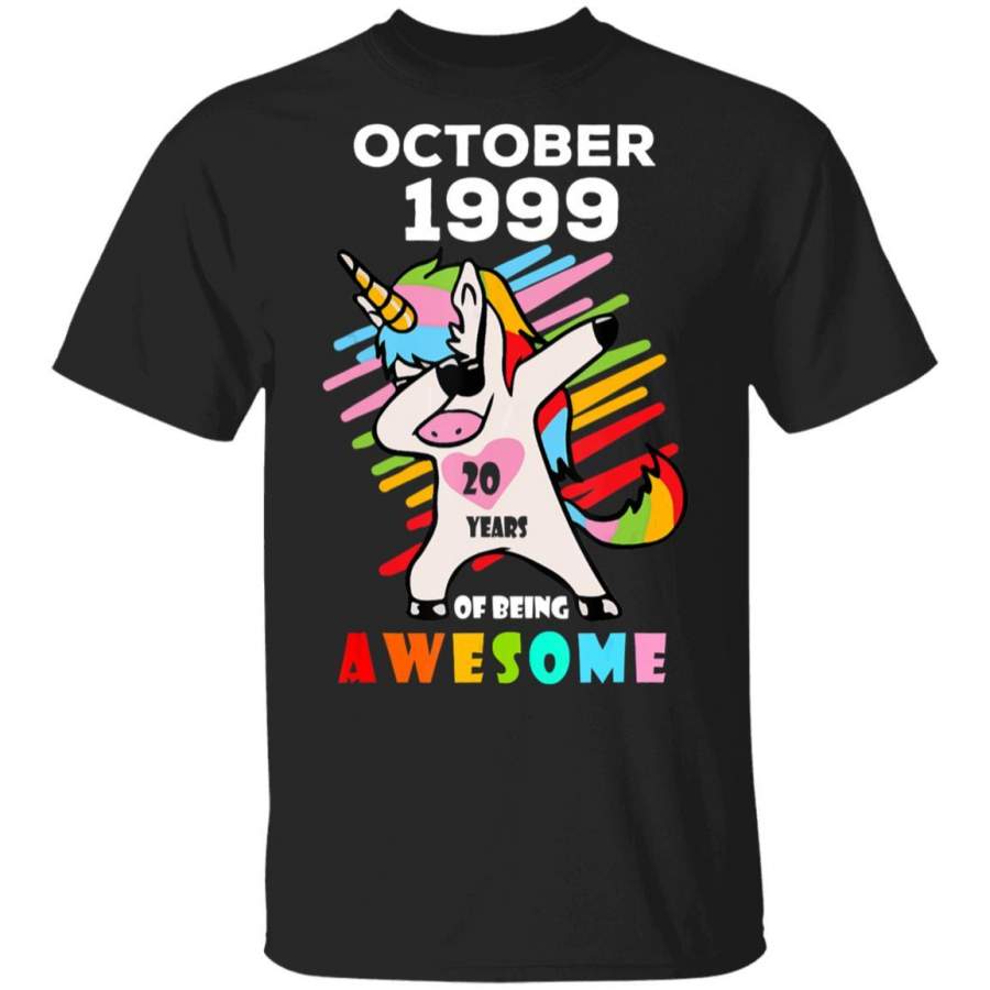 Unicorn Dabbing October 1999 20 Years Of Being Awesome Coffee Mug Unisex Men Women Tshirt