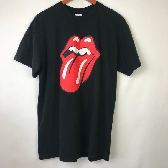 Vintage 1997 Rolling Stones Bridges To Babylon World Tour Shirt