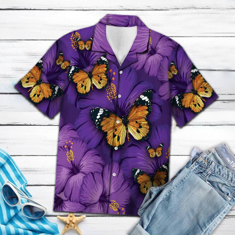 Amazing Butterfly H19834 – Hawaiian Shirt