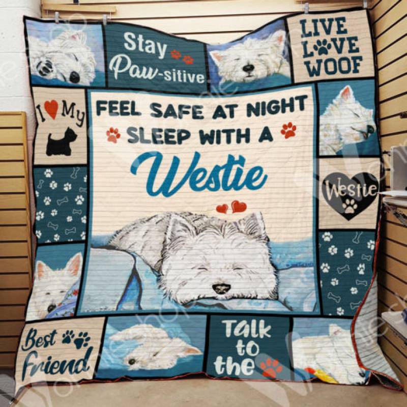 Westie Dog Blanket DCB1902 68O51