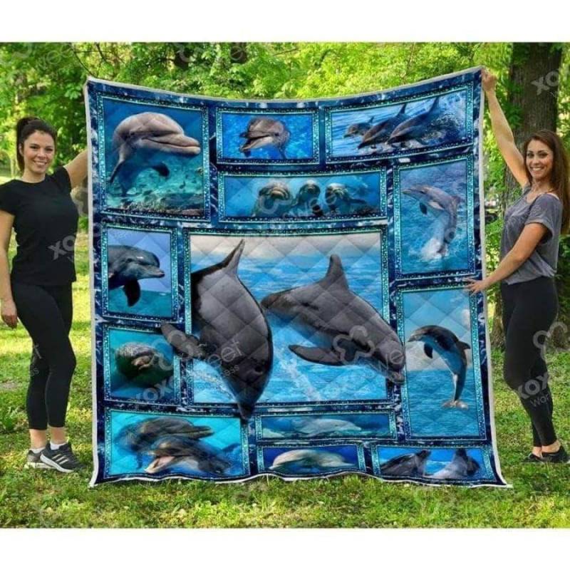 Dolphin With Quilt