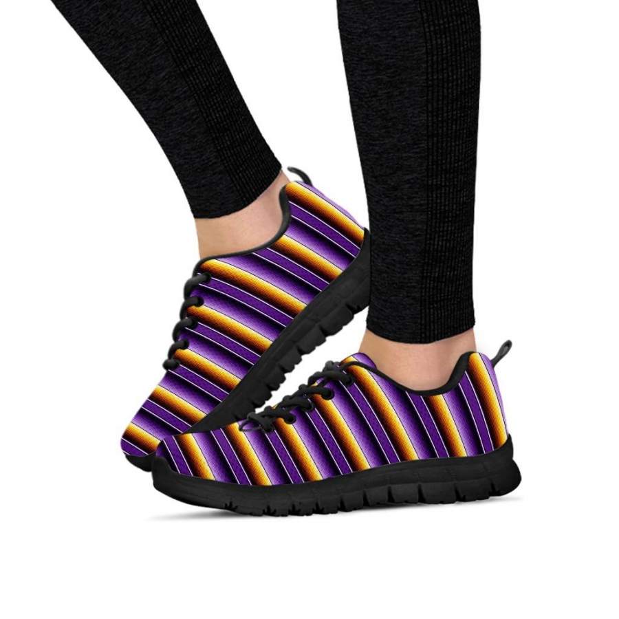 Yellow And Purple Mexican Baja Women’s Sneakers