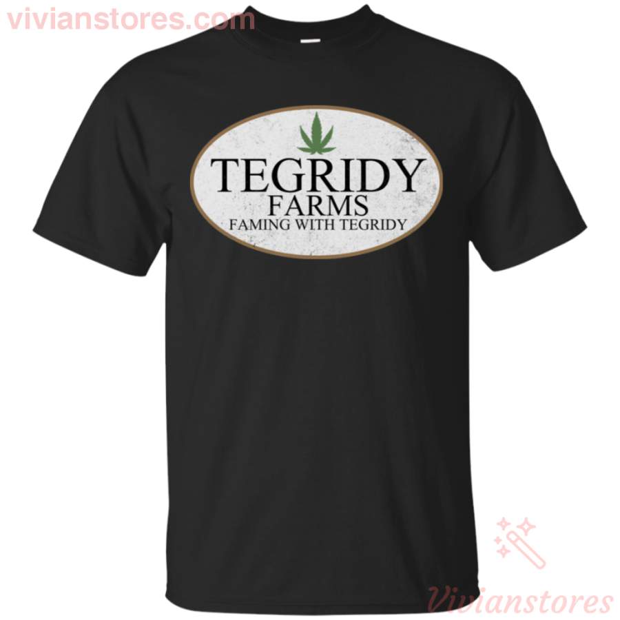 Tegridy Farms Farming With Tegridy T-Shirt
