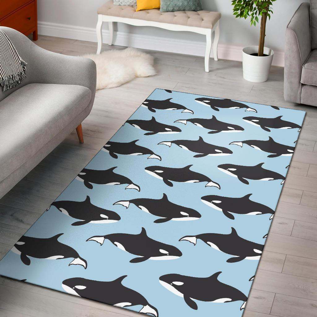 Killer Whale Rug Rcdd81F46042