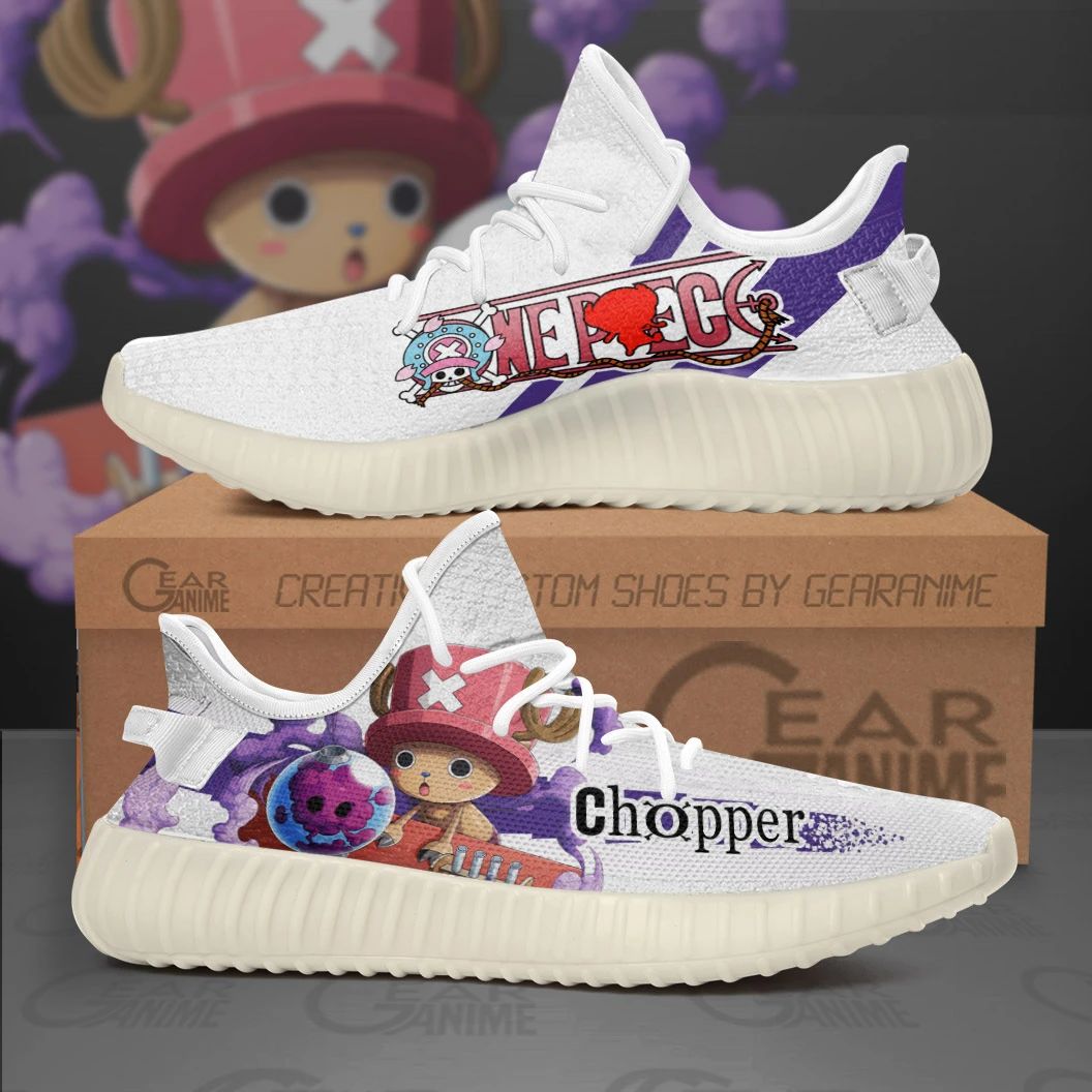 Tony Tony Chopper Shoes One Piece Custom Anime Sneakers Tt10 Unisex Men Women