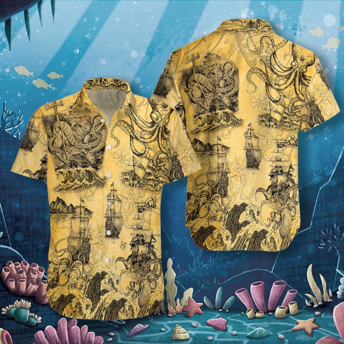 Amazing Octopus Aloha Hawaii Shirts For Men Women Ha16679