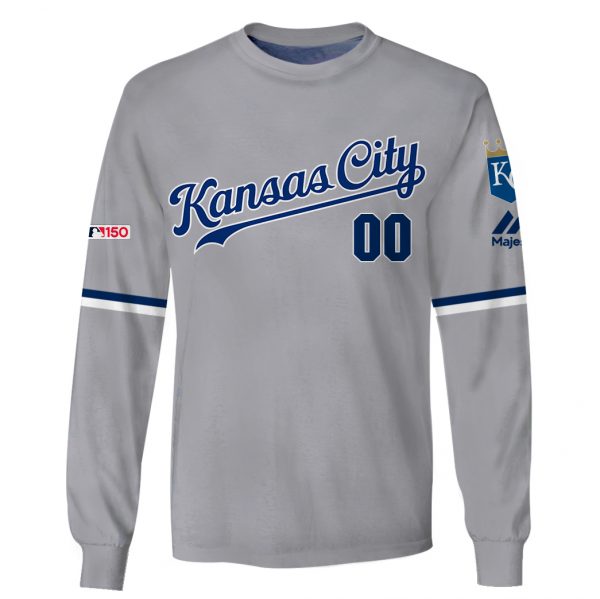 Kansas City Royals Personalized Unisex Sweatshirt All Over Printed Unisex Sweatshirt Us Size