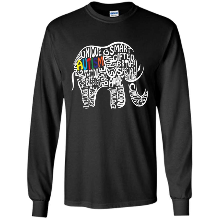 Autism Awareness Elephant T-shirt