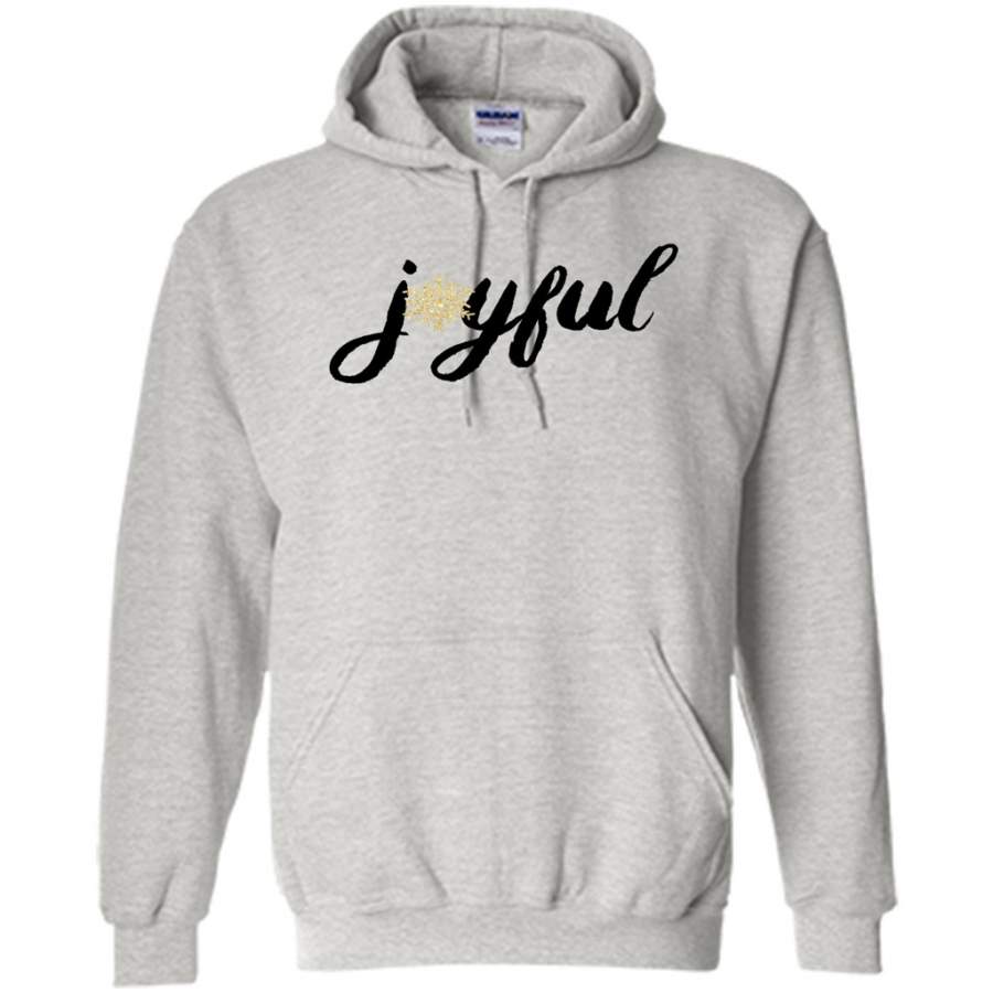 Christmas, Xmas, Joyful Snowflake B – Gildan Heavy Blend Hoodie