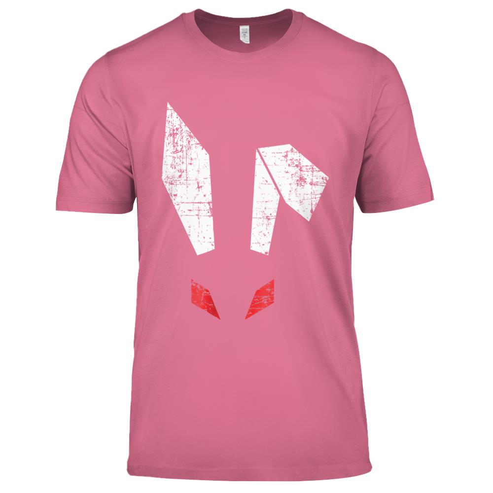 Bad Easter Bunny Geometric Grunge Look Premium T Shirts