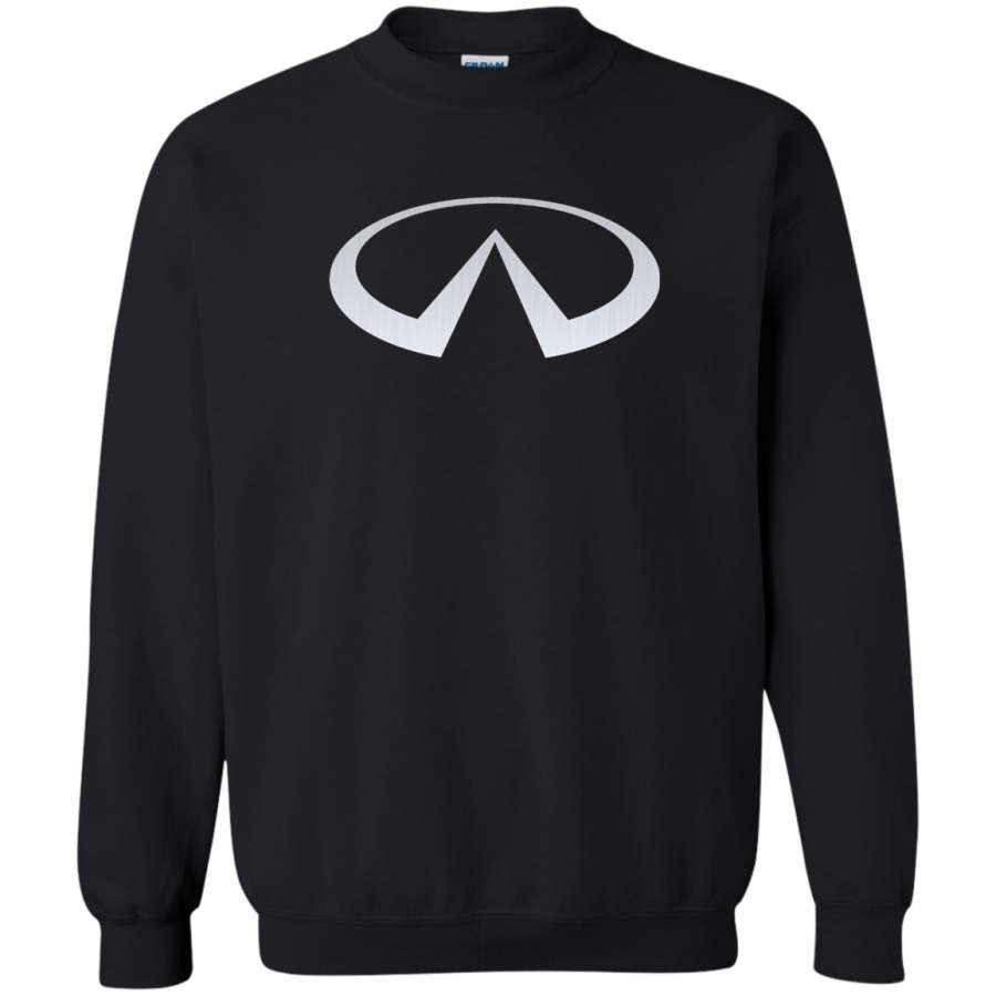 AGR Infiniti Silver Crewneck Pullover Sweatshirt