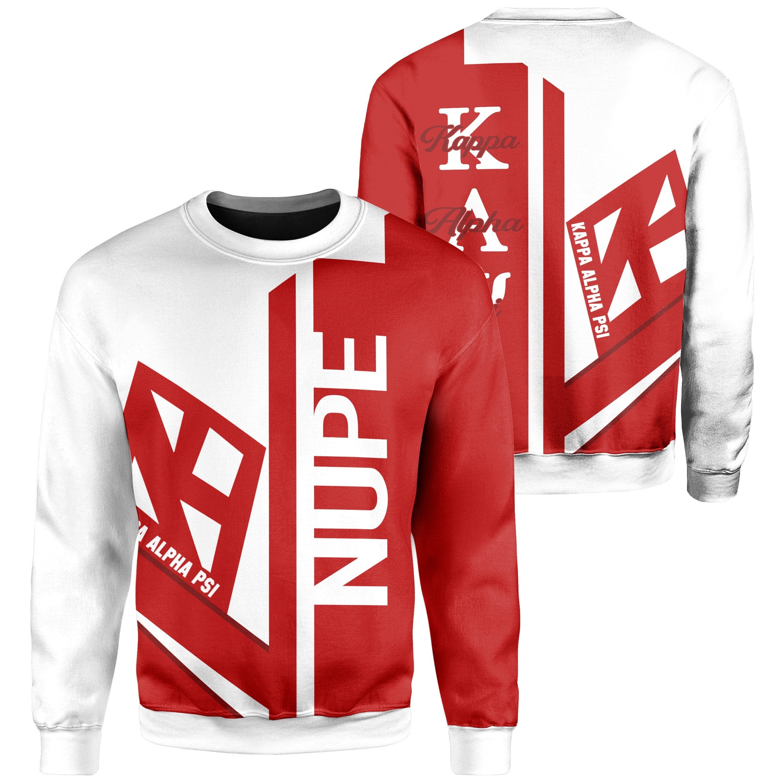 Greek Life Sweatshirt – Kappa Alpha Psi Half Concept Sweatshirt J0