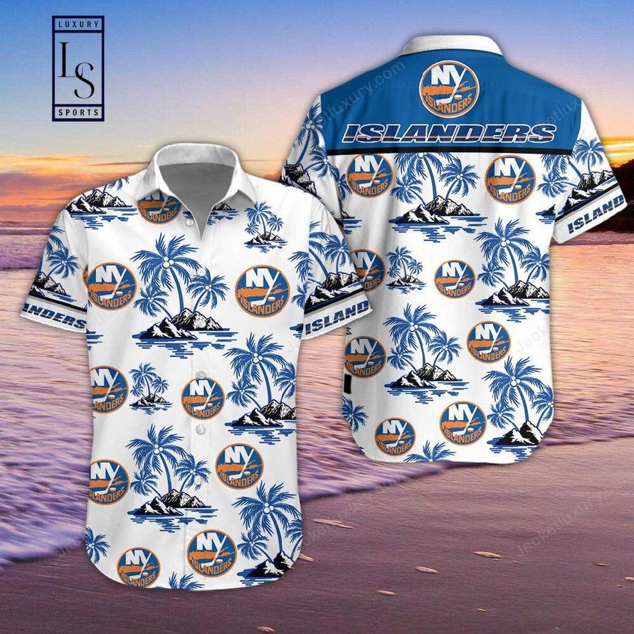 New York Islanders Hawaiian Outfit Including Shorts