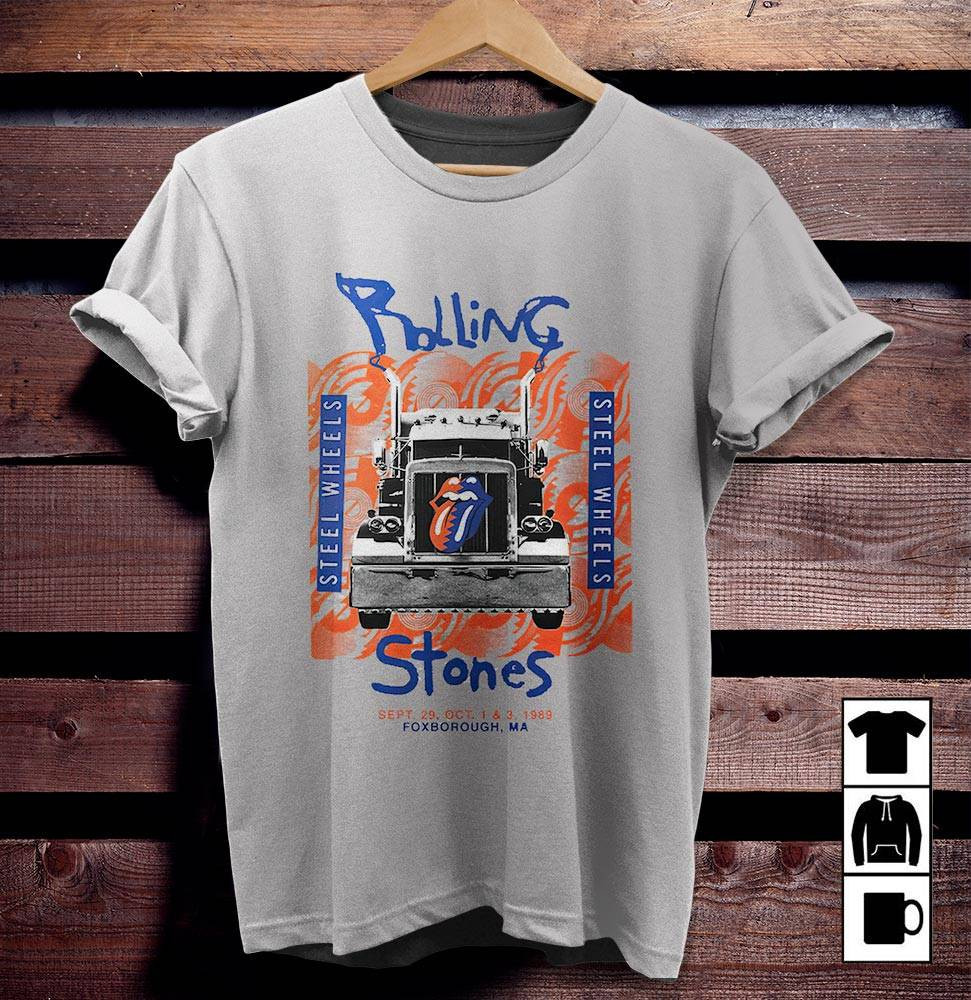 The Rolling Stones Merch Foxborough ’89 The Rolling Stones 2020 Tour Tshirt Sweatshirt Hoodie