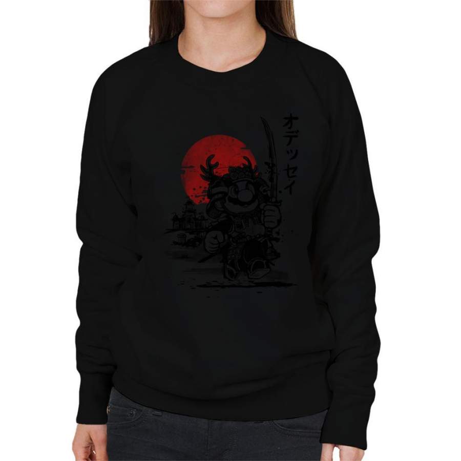 Samurai Mario Women’s Sweatshirt