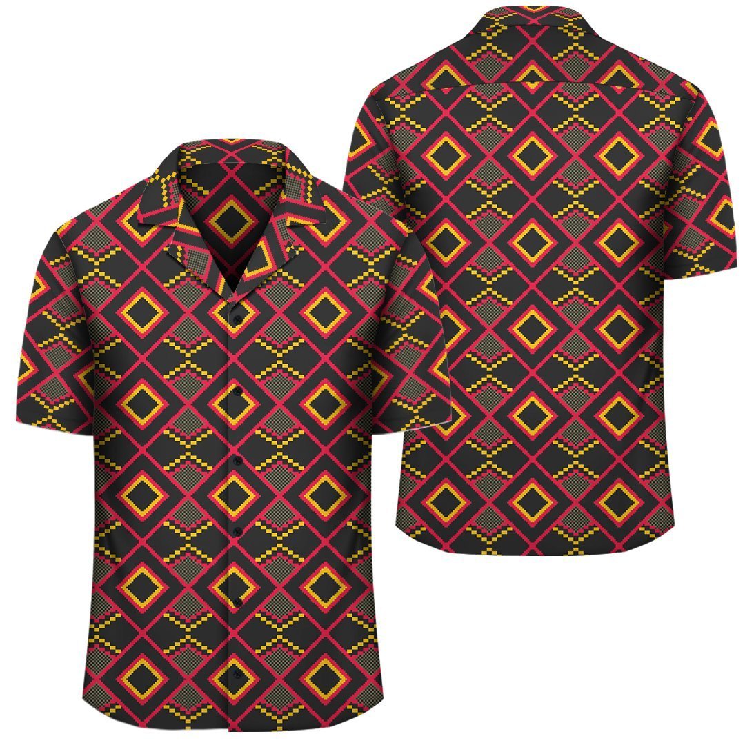 Africa Hawaiian Shirt – Kente Hawaiian Shirt Harmonious J1