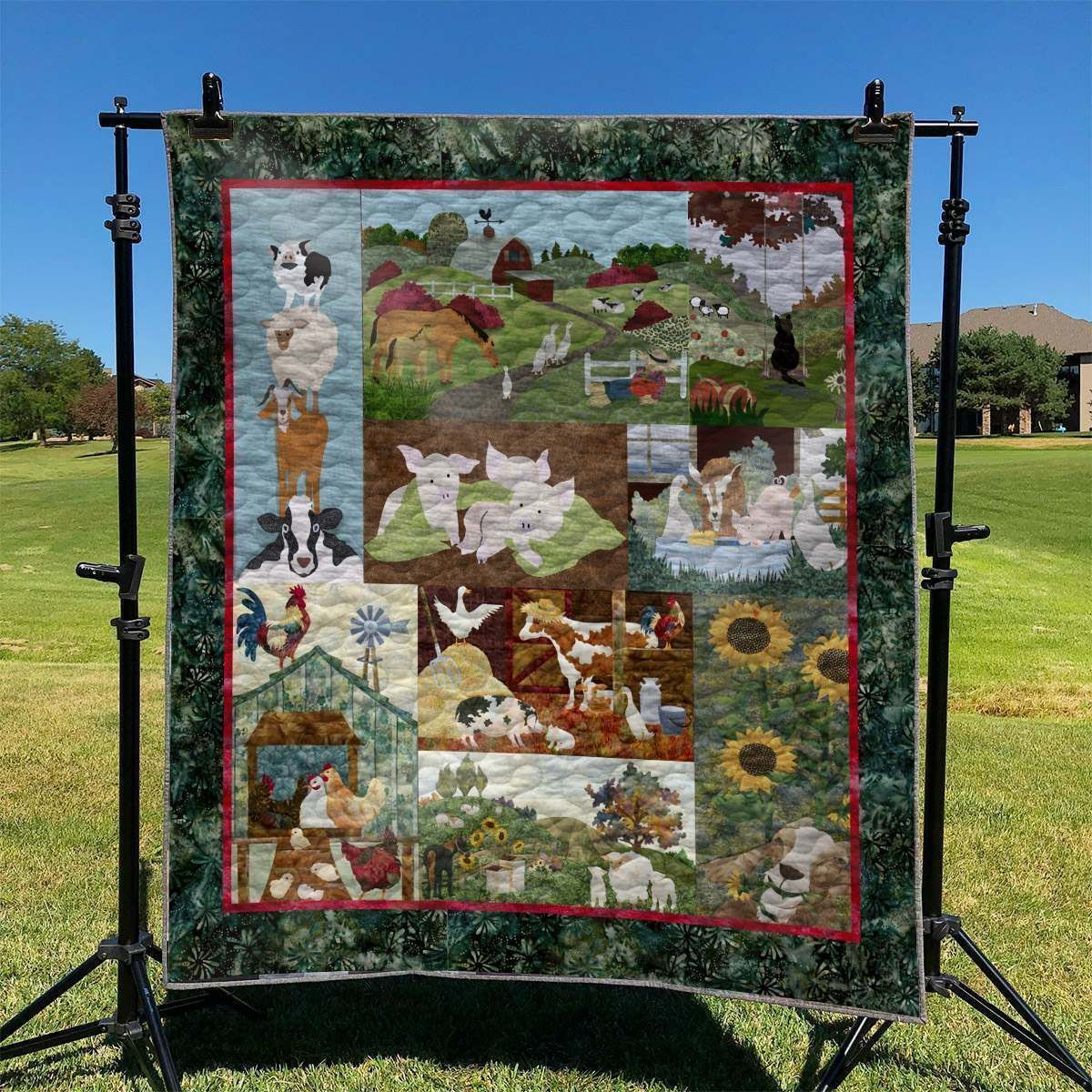 Animal In Farm Dhckl0909 Quilt Blanket