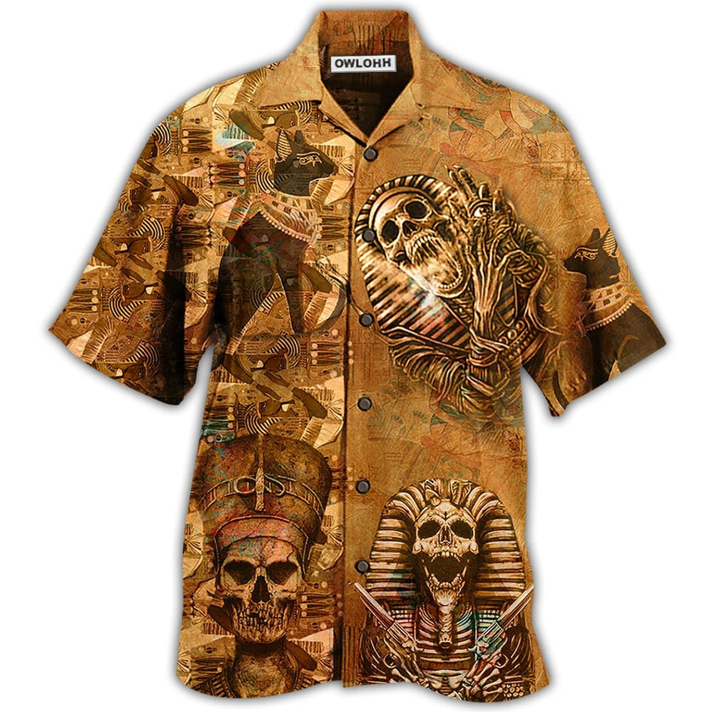 Egypt Skull Hawaii Shirt Ha37630