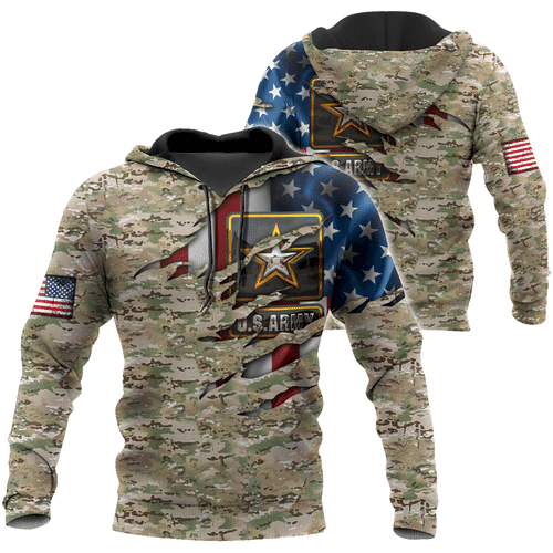 US Army Veteran  K3036 Hoodie Best Trending Gift Personalize