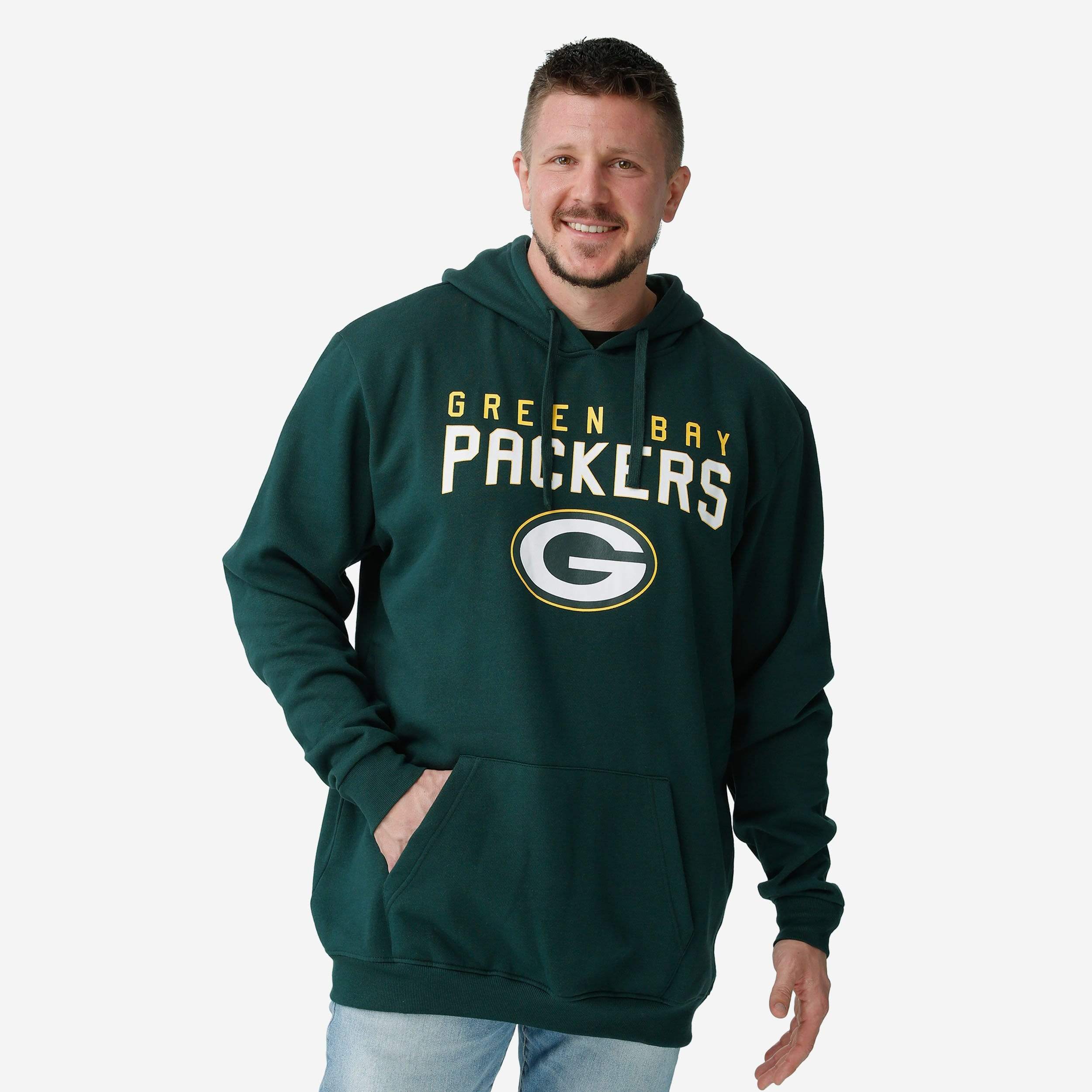 Green Bay Packers Solid Basic Hoodie