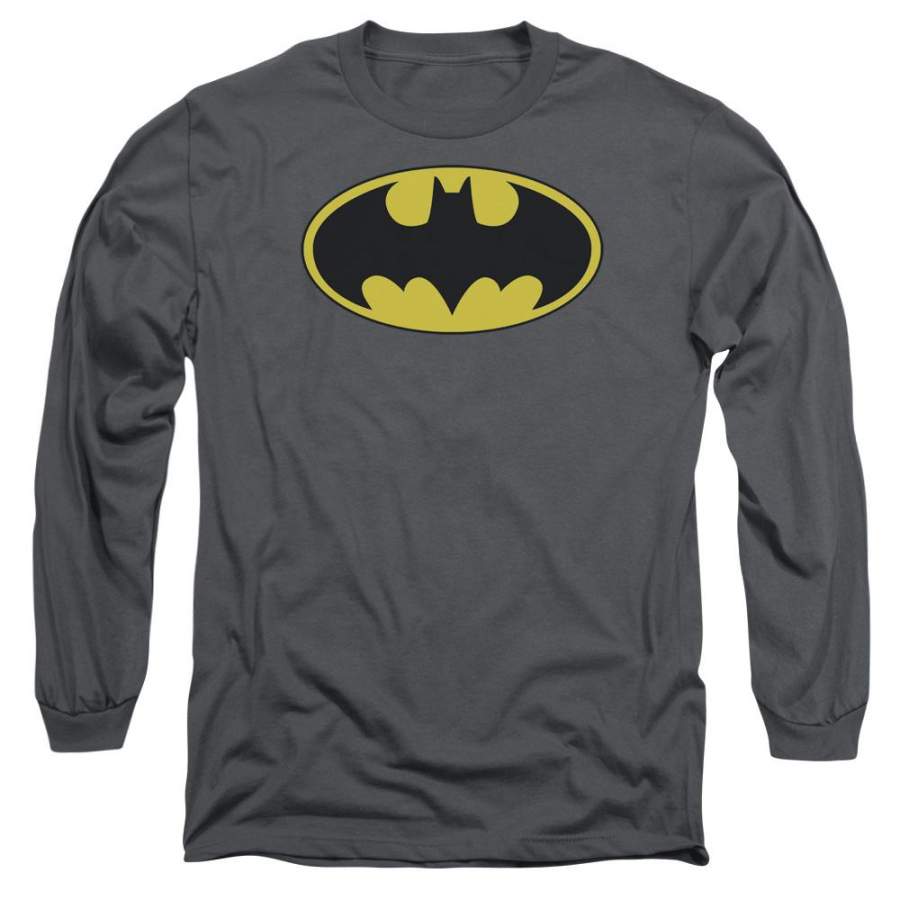 Batman – Classic Bat Logo Long Sleeve Adult 18/1