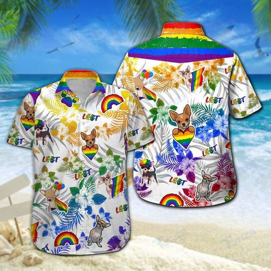 Chihuahua Lgbt All Over Printed Hawaii Shirt Size S Ha78701