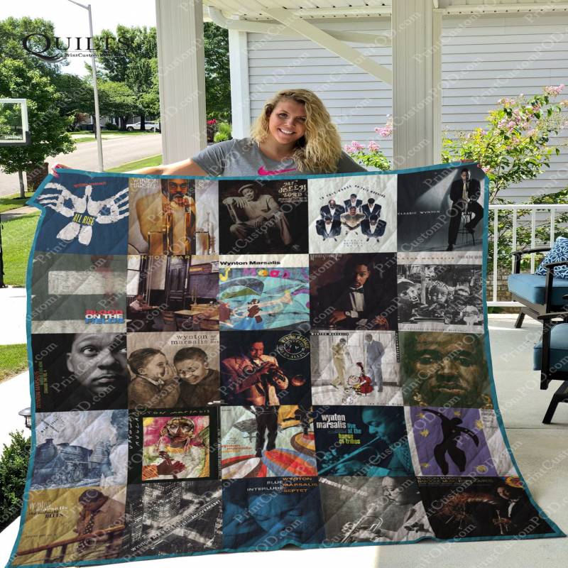 Wynton Marsalis Quilt Blanket For Fans Ver 25